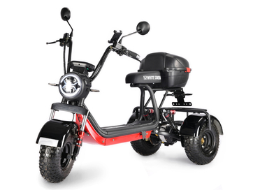 Электротрицикл WHITE SIBERIA TRIKE MINI 1500W